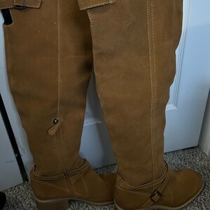 Merona over the knee suede boots